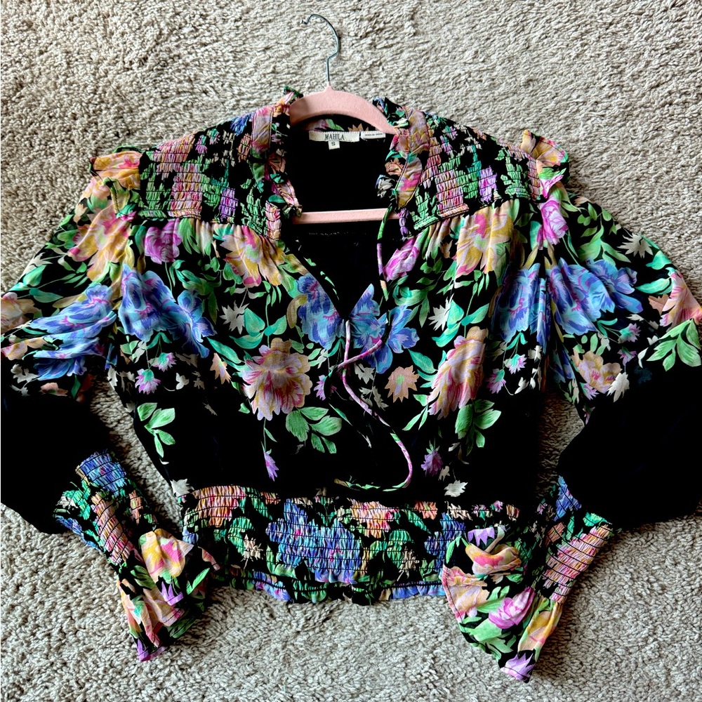 Stunning floral blouse